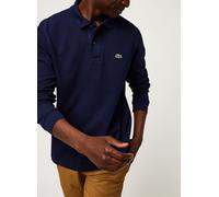 Lacoste Polo Classique ML L1312 Croco XXL Azul