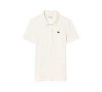 Lacoste - Polo con Cuello de Canalé - Tops - Mujer - Blanco - S -