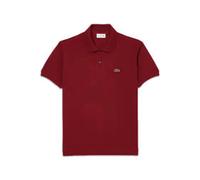 Lacoste Camisa de polo L1212 Corte clásico para hombre Rojo oscuro Talla L
