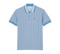 Lacoste - Jaquard Monogram Shirt - Tops - Hombre - Azul - XL -