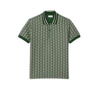 Lacoste - Polo de corte clásico en jacquard con monograma - Tops - Hombre - Verde - 3XL -