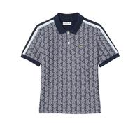 Lacoste - Polo de Corte Entallado en Jacquard con Monograma - Tops - Mujer - Multicolor - L -