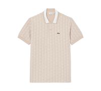 Lacoste - Polo de Jacquard con Monograma de Corte Clásico - Tops - Hombre - Beige - L -