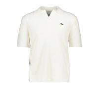 Lacoste- Polo de Punto Bou e Corte Clásico- Tops- Hombre- Blanco- L- Polo de Punto Bou e Corte Clásico