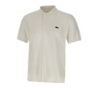 Lacoste- Polo de Punto de Corte Clásico- Tops- Hombre- Blanco- S- Polo de Punto de Corte Clásico
