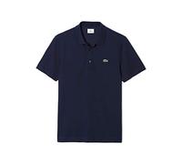 Lacoste de los hombres Polo regular fit en mezcla de algodón, Azul