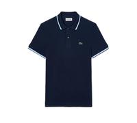 LACOSTE Polo azul oscuro | M