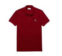 Lacoste - Polo Piqué de Manga Corta Ajustado - Tops - Hombre - Rojo - S -
