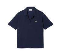 Lacoste - Polo Piqué Fluido de Corte Relajado - Tops - Mujer - Azul - M -