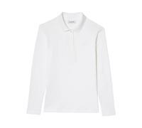 Lacoste - Polo Slim Fit L.12.D de Mini Piqué Elástico - Tops - Mujer - Blanco - 2XL -