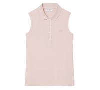 Lacoste - Polo Slim Fit L.12.D sin Mangas Elástica - Tops - Mujer - Rosa - S -