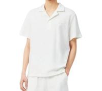 Lacoste- Polo Texturizado de Corte Clásico- Tops- Hombre- Blanco- M- Polo Texturizado de Corte Clásico