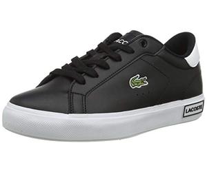Lacoste Powercourt 0721 1 Suj, Zapatillas Unisex, Blk Wht, 35.5 EU
