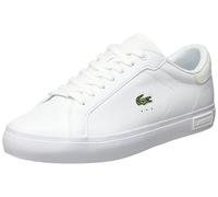 Lacoste POWERCOURT 1121 1 SMA, Zapatillas Hombre, Wht/Wht, 41 EU