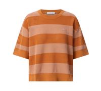 Lacoste- Prenda de punto de cuello redondo- Knitwear- Mujer- Naranja- XS- Prenda de punto de cuello redondo