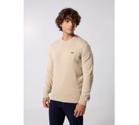 Lacoste Pull à col rond en coton L Beige