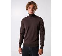 Lacoste Pull à col roulé en laine M Marrón