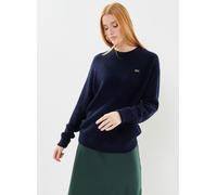 Lacoste Pull femme Lacoste col rond en laine 34 Azul