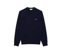 Lacoste - Jersey de algodón con cuello redondo Taille 8 - 3XL Azul Marino