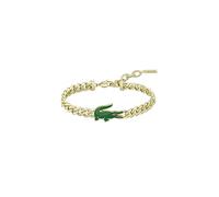 Lacoste Pulsera de Cadena para Hombre Colección ARTHOR en Oro Amarillo con un Charm en forma de Cocodrilo - 2040227