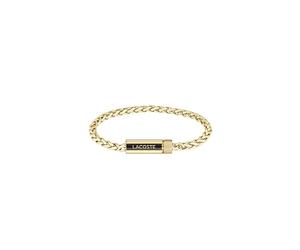 Lacoste Pulsera de Cadena para Hombre Colección SPELT en Oro Amarillo - 2040338