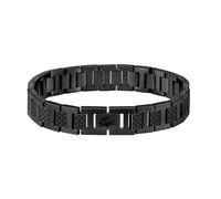 Lacoste Pulsera de eslabones Colección METROPOLE adornada con un motivo Petit Piqué - Disponible para hombre y mujer
