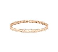 Lacoste Pulsera de Eslabones para Mujer Colección METROPOLE en Oro Rosa con Petit Piqué Grabado - 2040467