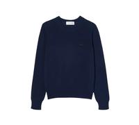 Lacoste- Punto de Tricot Redondo- Knitwear- Mujer- Azul- XL- Punto de Tricot Redondo