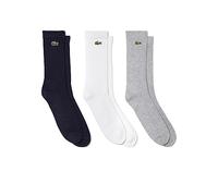 Lacoste Calcetines Unisex RA4182 SILVER CHINE/WHITE-NAVY B Talla 39/42