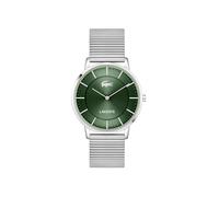 Lacoste Reloj Analógico de Cuarzo para Hombre Colección CROCORIGIN - Disponible con Brazalete de Acero Inoxidable o Correa de Cuero.