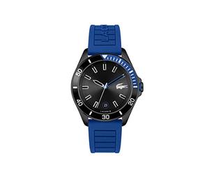 Lacoste Reloj Analógico de Cuarzo para Hombre Colección TIEBREAKER con Correa de Silicona Azul - 2011262