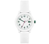 Lacoste Reloj Analógico de Cuarzo para Niños con Correa en Silicona Blanco - 2030039