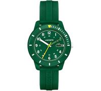 Lacoste Reloj Analógico de Cuarzo, para Niños Colección Mini Tennis con Correa en Silicona, Verde (Green)