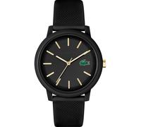 Lacoste Reloj Analógico de Cuarzo para Hombre o Mujer, con una elegante correa de silicona con textura petit piqué