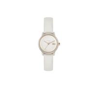 Lacoste Reloj con Movimiento de Cuarzo de Tres Manecillas para Mujer Colección Lacoste.12.12 Swift con Correa de Cuero Blanco Roto - 2001437