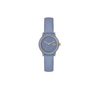 Lacoste Reloj con Movimiento de Cuarzo de Tres Manecillas para Mujer Colección Lacoste.12.12 Swift con Correa de Cuero Azul Denim - 2001435