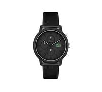 Lacoste Reloj Cronógrafo de Cuarzo para Hombre Colección LACOSTE.12.12 Chrono con Correa de Silicona Negra - 2011247