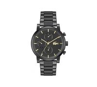 Lacoste Reloj de Cuarzo multifunción analógico para Hombre Replay Collection con Brazalete de Acero Inoxidable o Correa de Cuero