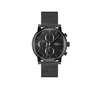Lacoste Reloj de Cuarzo multifunción analógico para Hombre Replay Collection con Brazalete de Acero Inoxidable o Correa de Cuero