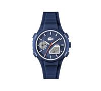 Lacoste Reloj de Cuarzo Multifuncional Analógico-Digital para hombre Colección LC33 Collection con Correa en silicona