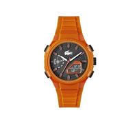 Lacoste Reloj de Cuarzo Multifuncional Analógico-Digital para hombre Colección LC33 Collection con Correa en silicona