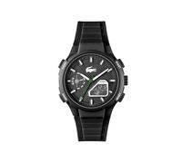Lacoste Reloj de Cuarzo Multifuncional Analógico-Digital para hombre Colección LC33 Collection con Correa en silicona