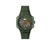 Lacoste Reloj de Cuarzo Multifuncional Analógico-Digital para hombre Colección LC33 Collection con Correa en silicona