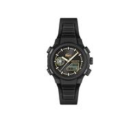 Lacoste Reloj de Cuarzo Multifuncional Analógico-Digital para Mujer Colección LC33 con Correa de Silicona Negra - 2001434
