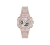 Lacoste Reloj de Cuarzo Multifuncional Analógico-Digital para Mujer Colección LC33 con Correa de Silicona Rosa Claro - 2001429