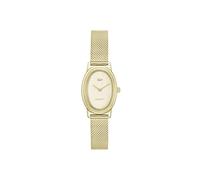 Lacoste Reloj Dos manecillas y Mecanismo de Cuarzo para Mujer, colección Parisienne, con Brazalete de Acero Inoxidable Dorado, 2001453
