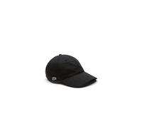 Lacoste de los hombres Gorra de béisbol con logo lateral, Negro