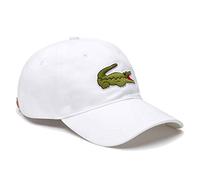 Lacoste RK4711 Gorra, Blanc, Talla única para Hombre