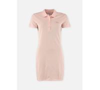 Lacoste Robe polo en piqué EF5473 38 Rosa