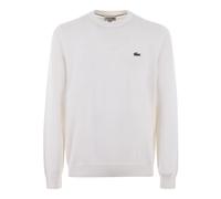 Lacoste- Round-neck Knitwear- Knitwear- Hombre- Blanco- L- Round-neck Knitwear